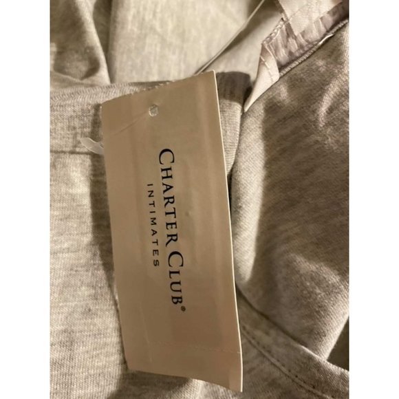 Charter Club V-Neck T-Shirt & Flannel Pants Pajama Set Cats LARGE (6767) - Picture 4 of 6